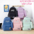 Schoolbag Backpack Fashion Trend Schoolbag Junior High School High School and College Student Schoolbag Backpack for