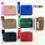Wallet Women's Bag Trendy Women's Bags Card Bag Coin Purse Cartoon Stitching Printing Portable Silicone Wrist Band New