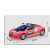 Badian New Children's Bugatti Four-Way Remote Control 3d Light 1:18 Police Car