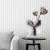 Modern Simple Electroplated Silver Ceramic Vase Decoration Living Room Entrance Light Luxury Fishtail Flower