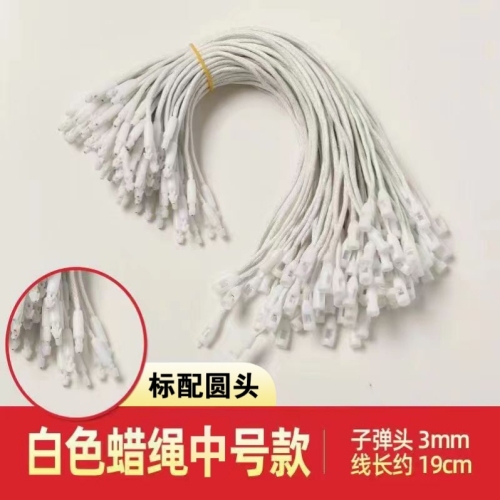 charm bracelet factory in stock wholesale bullet medium wax rope