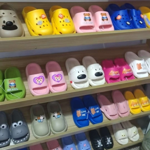 slippers tail goods miscellaneous children‘s indoor slippers summer eva slippers foreign trade stall first-hand supply stall wholesale