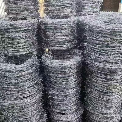 Galvanized Thorn Rope Blade Barbed Wire Prison Fence Meshes Barbed Wire Fence Barbed Wire Anti-Embroidery Plastic Coated Tribulus Terrestris Wall