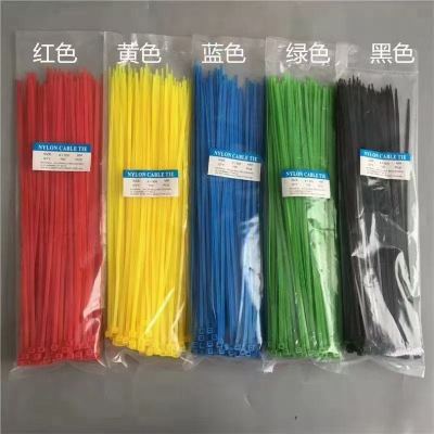 Nylon Plastic Cable Tie Buckle Strong Cable Tie Rope Wire Ratchet Tie down Holder Self-Locking White Cable Tie
