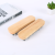 Two-Color Mane Theaceae Shoe Brush Polishing Leather Shoes Oil Brush Household Small Rectangular Shoe Brush Factory Direct Sales