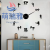 New Popular DIY Clock Wallpaper Self-Adhesive Wallpaper Wall Clock Wallpaper
