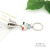 Bell Tourist Attractions Commemorative Keychain Unique Creative Simple Students' School Bag Pendant Gift Car Key Chain