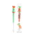 Cherry Blossom Cute Carrot Cartoon Toothbrush S-701