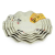 Jinfu Melamine Disc over Rice Shop Plate Plastic Lace Plate Commercial Buffet Plate White Plate Dish Fast Food Plate