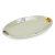 Jinfu Melamine Tableware Hotel Restaurant Cold Art Plate Banquet Fish Dish Barbecue Oval Plate Square Plate Food Plate