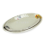 Jinfu Melamine Tableware Hotel Restaurant Cold Art Plate Banquet Fish Dish Barbecue Oval Plate Square Plate Food Plate