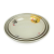 Golden Melamine Deep Nest Plate Deep Plate Deep Mouth Plate Imitation Porcelain Hotel Dish Plastic Disc Soup Plate