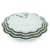 Melaminhttpe Plum Blossom round Imitation Porcelain Plastic Plate Restaurant Cooking Plate CommercialPlate Shallow Plate