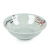 Plastic Plum Blossom Shaped Bowl Imitation Porcelain Breakfast Shop Porringer Soybean Milk Bowl Wonton Bowl Porridge