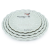 Melamine Plum Blossom round Imitation Porcelain Plastic Plate Restaurant Cooking Plate Commercial Lace Shallow Plate