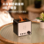 Cross-Border Hot White Noise Flame Aroma Diffuser Bluetooth Speaker Colorful Simulation Flame Romantic Ambience Light Ultrasonic Aroma Diffuser