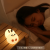 Creative Cute Pet Bee Night Light Bedside Nursing Induction Night Light USB Charging Colorful Gradient Atmosphere Night Light
