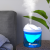 New Nano Fine Sprays Quiet Humidifying Simple Novel Elegant Home Office USB Micro Landscape Glacier Humidifier