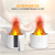 cross-border hot creative simple desktop colorful simulation flame bonfire aroma diffuser seven-color ambience light aroma diffuser