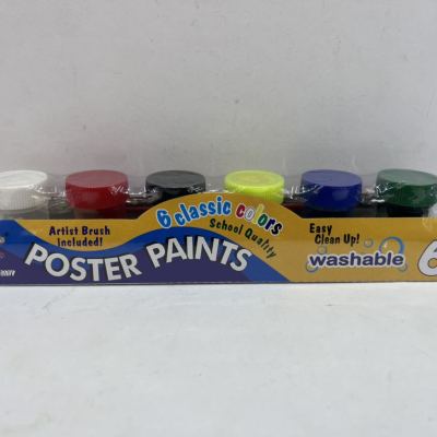 20ml Finger Painting Gouache 6 Colors 12 Colors Washable Toddler and Baby Graffiti Paints Set