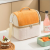 Flannel Toast Bag Portable Insulated Storage Bag Thick Aluminum Foil Ice Pack Cute Style Large Capacity Lunch Box Bag