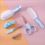 Foreign Trade Hot Sale Baby Care Cleaning 6-Piece Set Nail Scissors Combination Set Baby Safety Comb Brush Gift Box 
