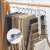 Stainless Steel Pants Rack Non-Slip Clothes Hanger Bold Type Household Folding Clothing Store Pants Seamless Children
