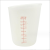 Baking Grade Silica Gel Measuring Cup 250ml with Scale 500ml Macaron Soft Milk Cup Liquid Paste Cup Baking Tool