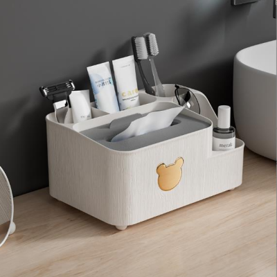 Tissue Box Creative Desktop Storage  Restaurant and Tea Table Nordic Simple Cute Remote Control Storage Multifunctional