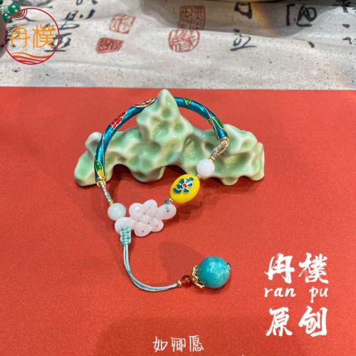 new chinese ancient ethnic style half bracelet original jewelry niche bracelet hot selling bracelet