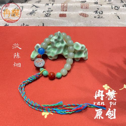 new chinese style bracelet ancient style original jewelry design bracelet national fashion niche handmade temperament wholesale and retail