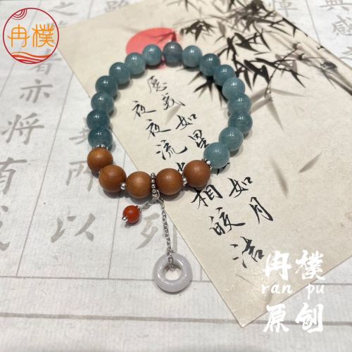 new chinese style retro bracelet national style zen niche original handmade jade ornament natural bracelet gift wholesale