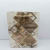 Daily Gift Bag Geometric Pattern Handbag Marble Paper Bag Bronzing Craft in Stock