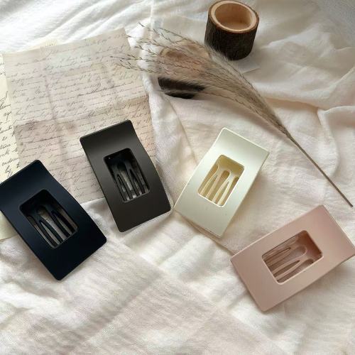 2025新款发夹女韩国简约气质网红发夹头饰夹后脑勺发夹北欧色边夹