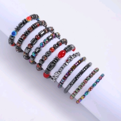 Anklet Colorful Haematite Health Care Ankle Ring Bracelet Bracelet