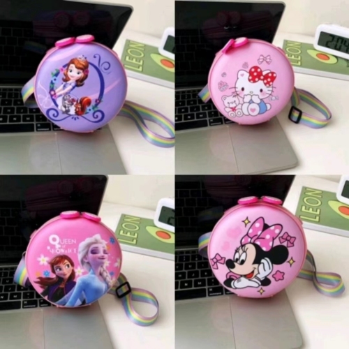 跨境批发儿童eva盒子幼儿园斜挎包卡通可爱单肩时尚洋气零钱包