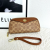 Retro Presbyopic Bag 2023 New Fashion All-Match Hand-Held Wallet Middle-Aged Mother Bag Clutch Phone Bag
