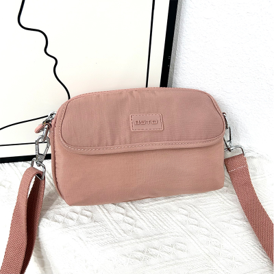 Internet Celebrity Fashion Casual Bags 2023 New Nylon Oxford Cloth Shoulder Crossbody All-Matching Waterproof Small Square Bag