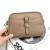 Soft Leather Simple Bag 2023 New Hand-Carrying Hand-Holding Wallet Shoulder Crossbody Double-Layer Mobile Phone Bag Mother Bag