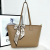 Simple Soft Leather Bag 2023 New Large Capacity Women's Shoulder Bag High Sense Fashion Commuter Tote Bag Mother Bag
