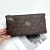 Double-Layer Large Capacity Hand-Carrying Hand-Holding Wallet 2023 New Retro Presbyopic One-Shoulder Crossbody Mother Small Square Bag