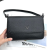 Black Series Lychee Pattern Bag 2023 New Simple Soft Leather Shoulder Underarm Mother Crossbody All-Match Small Square Bag