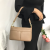 Three-Layer Bag 2023 New Shoulder Underarm Women's Bag Simple Soft Leather High-Grade Western Style Middle-Aged Mom Messenger Bag