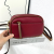 Simple Bag 2023 New Fashion Women Shoulder Bag Solid Color Soft Leather Middle-Aged Mother Bag Double Layer Phone Small Square Bag
