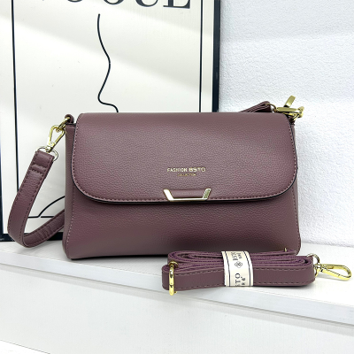 Autumn and Winter Simplicity Bag 2023 New Shoulder Underarm Women's Bag Soft Leather Middle-Aged Mother Bag Textured Western Style Messenger Bag