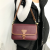 Simple Soft Leather Bag 2023 New Fashionable Shoulder Underarm Women's Bag High-Grade Western Style Messenger Bag for Middle-Aged Mothers