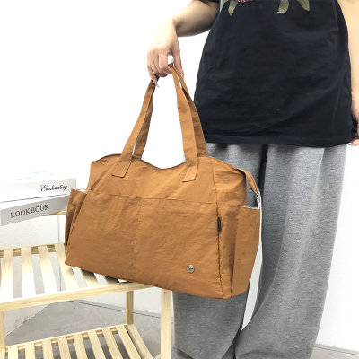 Spring Leisure Bag 2023 New Trendy Korean Style Internet Celebrity Fashion Women Shoulder Bag Large Capacity Ultra-Thin Tote Bag