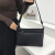 Simple Black Bag 2023 New Shoulder Underarm Women's Bag Embossed Texture Middle-Aged Mother Bag Western Style Messenger Bag