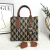 Large Capacity Bag 2024 New Online Influencer Fashion Hand Carrying Tote High-Grade Plaid Shoulder Crossbody Tote Bag