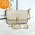 Simple Bag 2024 New Internet Celebrity Fashion Women Shoulder Bag High-Grade Western Style Crossbody All-Matching Ins Small Square Bag